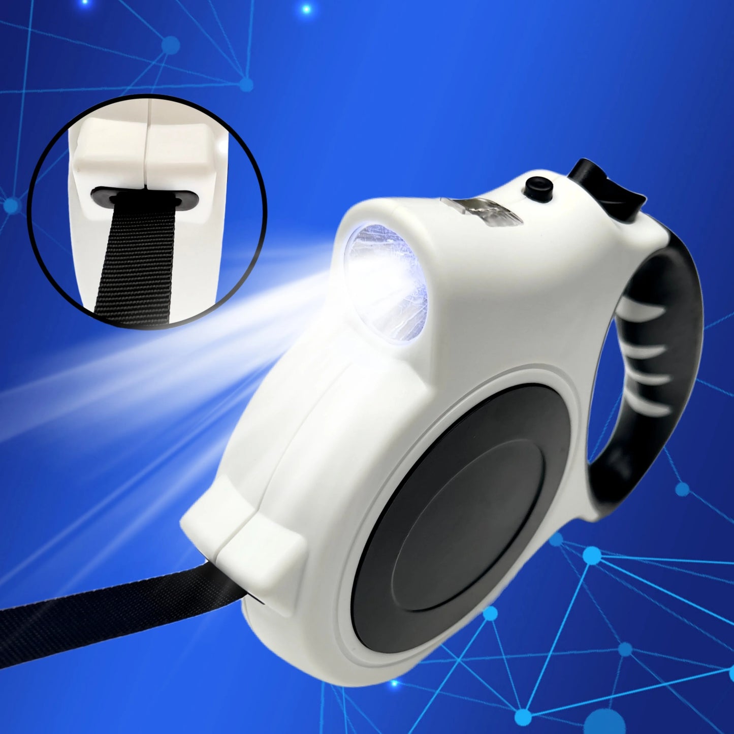 🐾GlowWalk - Beleuchtete Hundeleine