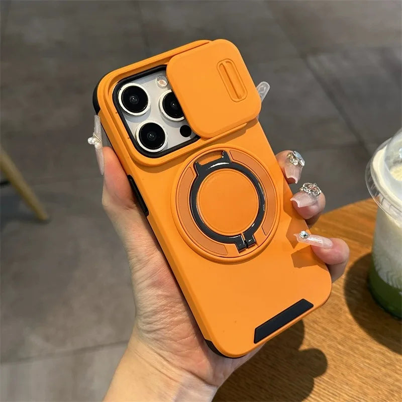 💎 Luxuriöse MagSafe-Funkladehülle für iPhone