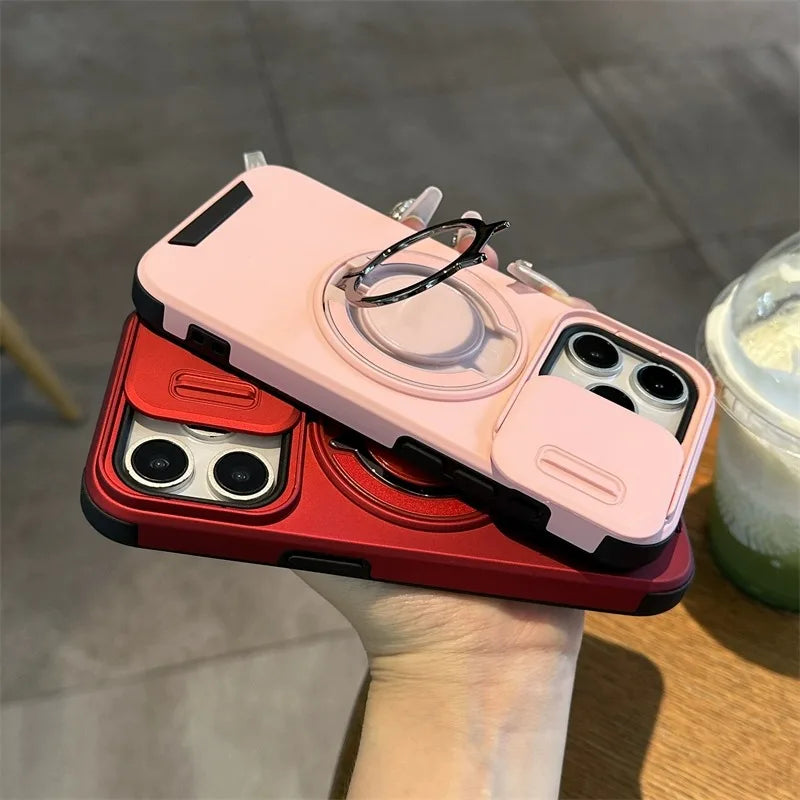 💎 Luxuriöse MagSafe-Funkladehülle für iPhone