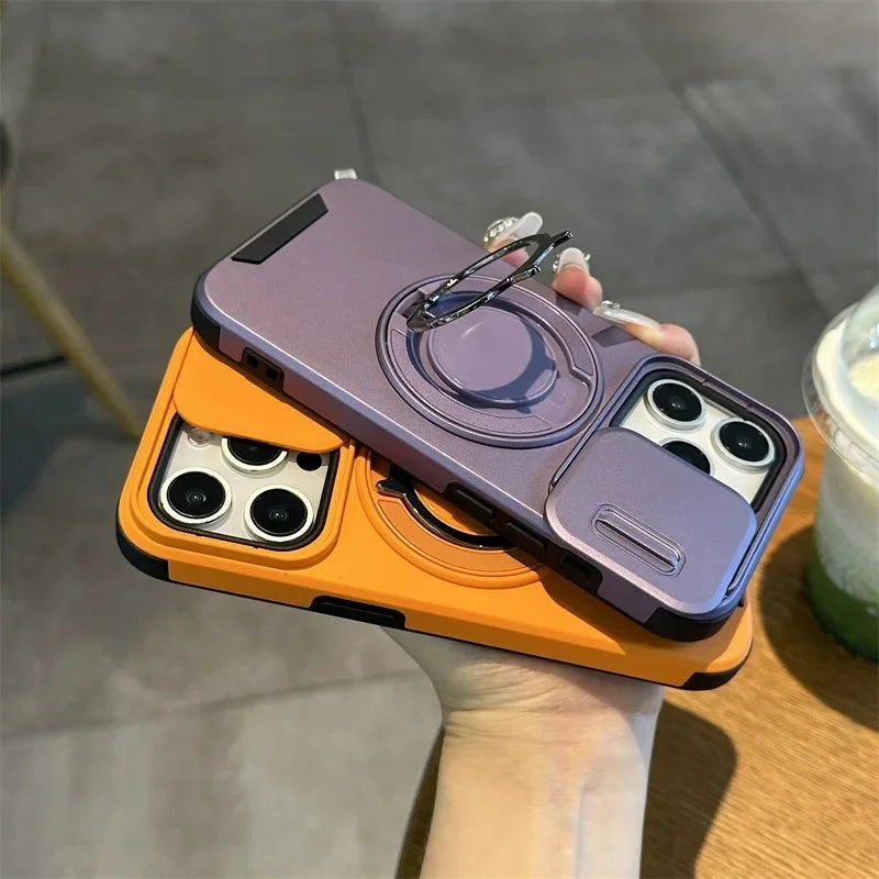 💎 Luxuriöse MagSafe-Funkladehülle für iPhone