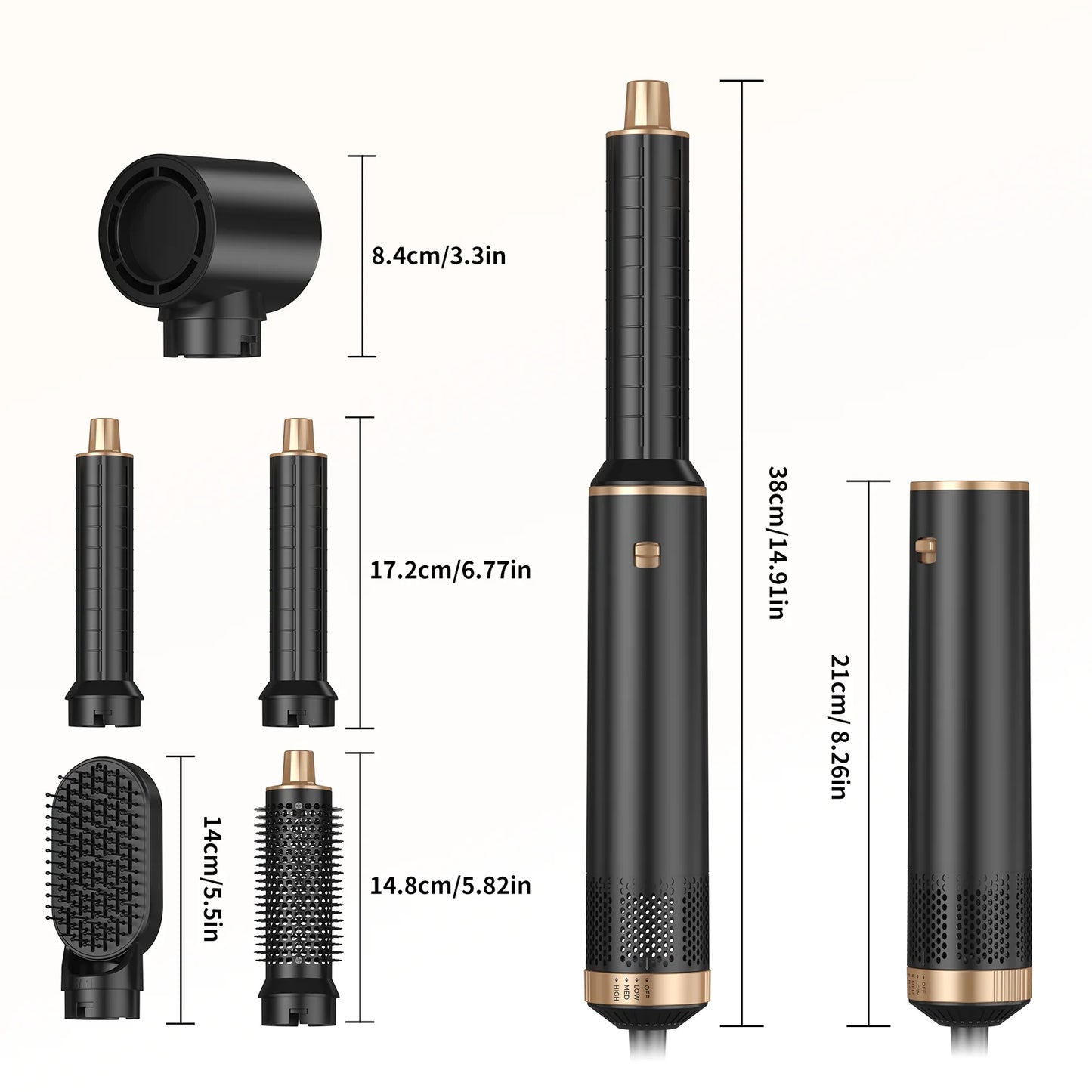 Hair5 Styla -Dein 5in1 Stylingtool für Perfektes Haar Jeden Tag!