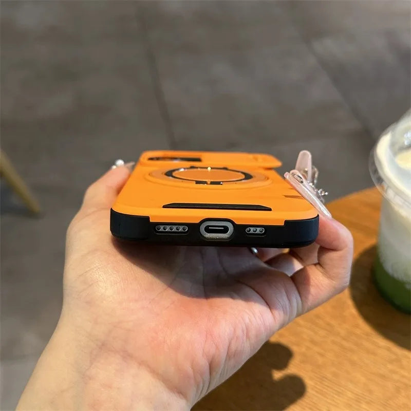 💎 Luxuriöse MagSafe-Funkladehülle für iPhone