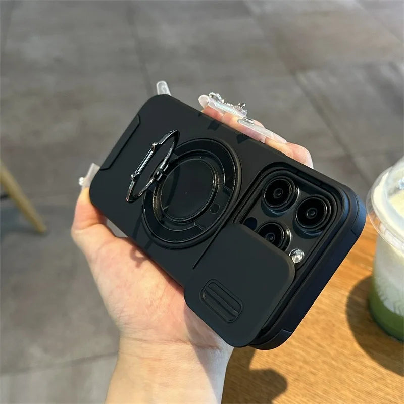 💎 Luxuriöse MagSafe-Funkladehülle für iPhone