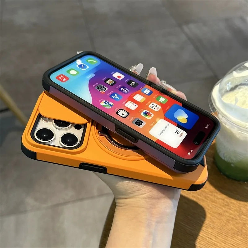 💎 Luxuriöse MagSafe-Funkladehülle für iPhone