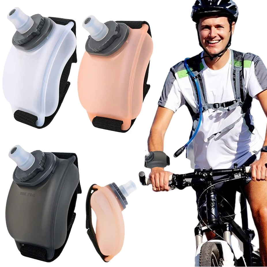 💧 Handgelenk-Wasserflasche – Trinkkomfort zum Mitnehmen