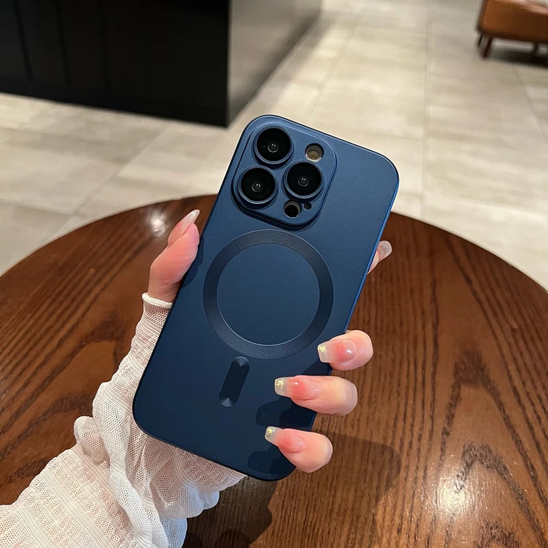 🔥 Wireless Charge Luxus Magsafe Hülle für iPhone