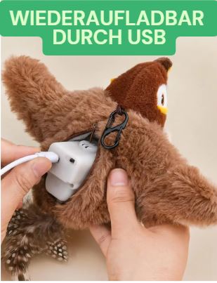 CrazyBirdie - der interaktive Spaßvogel für deine Katze